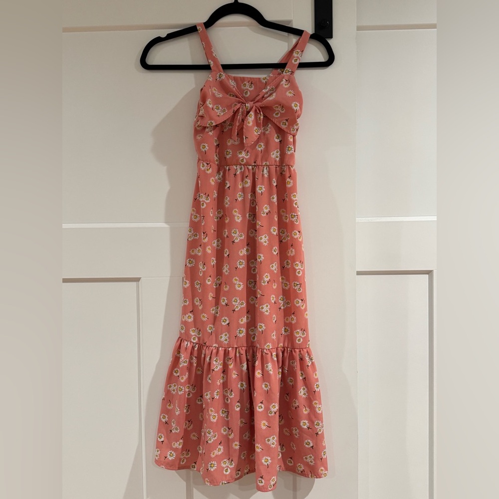 Lily Bleu Peach Floral‎ Dress